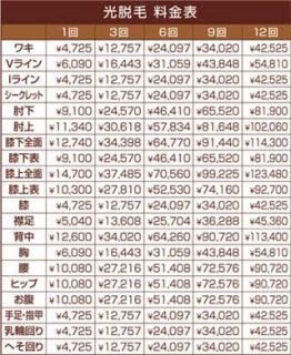 光脱毛